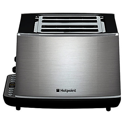 Hotpoint TT44EAX0UK 4-Slice Toaster, Stainless Steel
